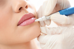 semi permanent lips at true medispa in twickenham